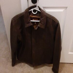 Men's Brown Leather Jacket
